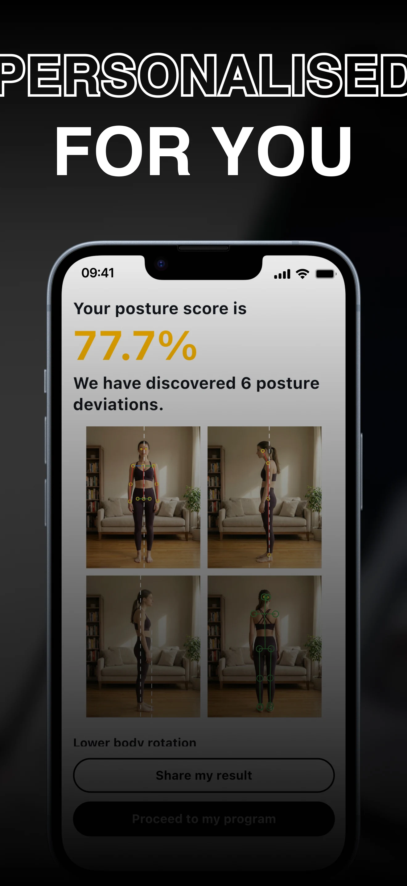 Postureletics Back Pain Relief screenshot