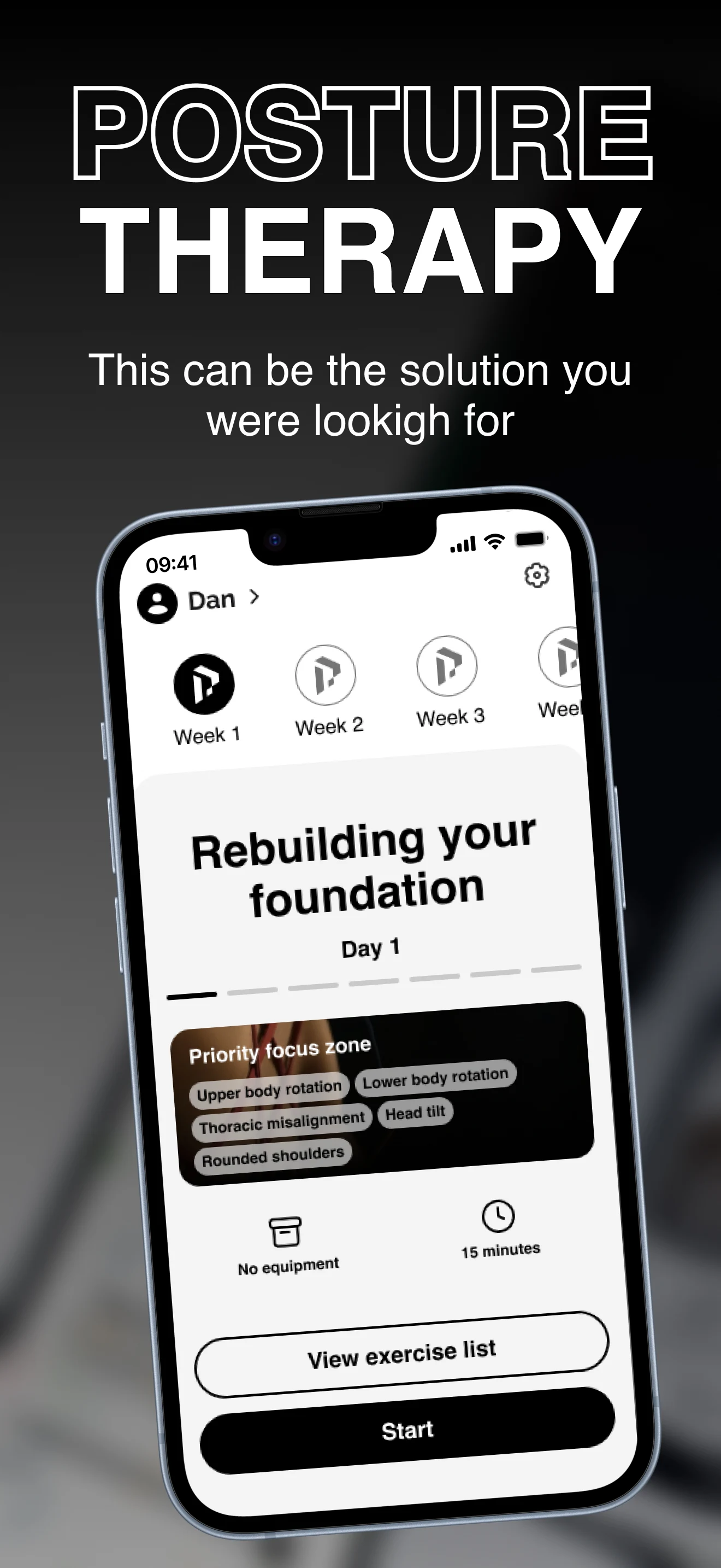 Postureletics Back Pain Relief screenshot