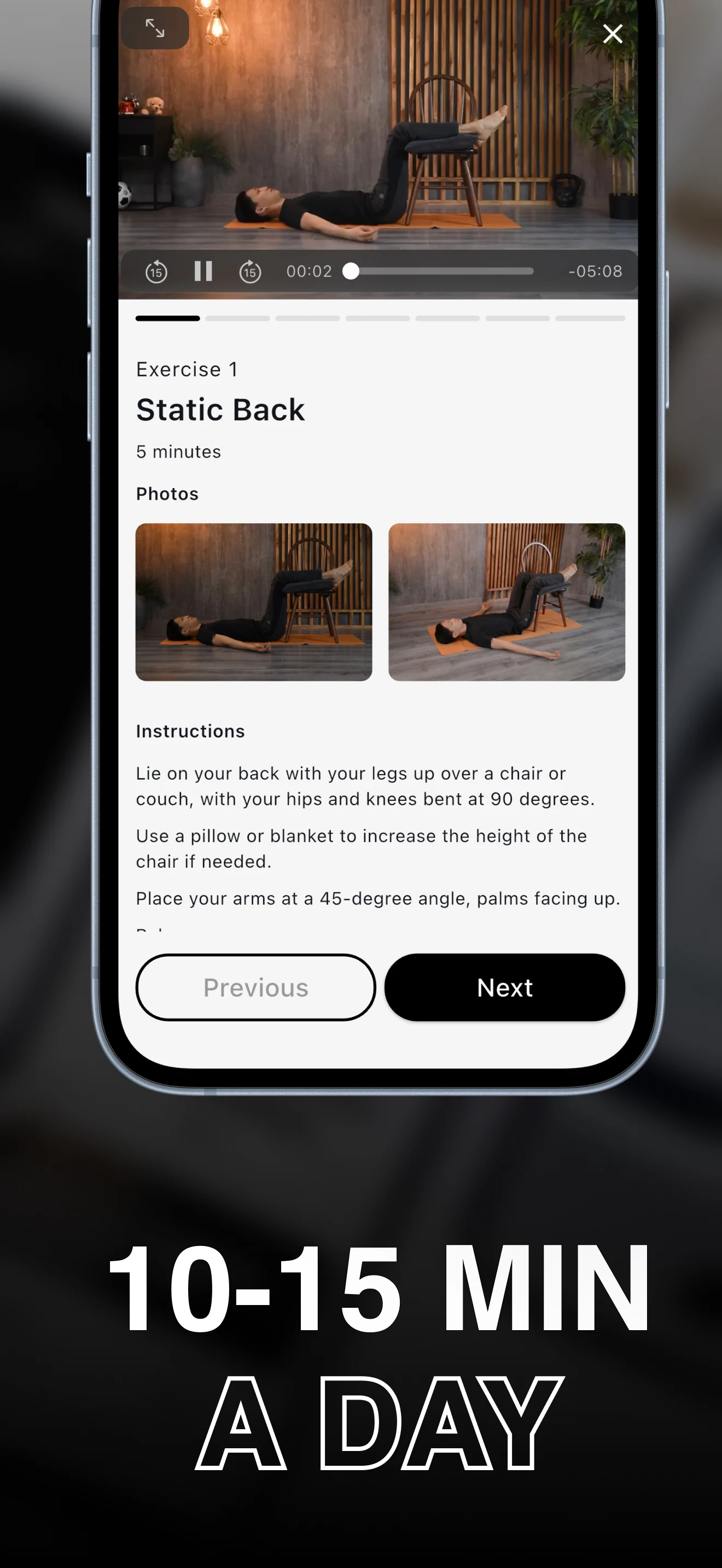 Postureletics Back Pain Relief screenshot